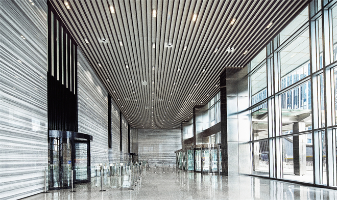 三星大厦大堂图